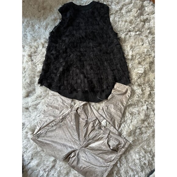 Mcguire high rise newton skinny velvet jeans sz 29 Champagne - Picture 4 of 4